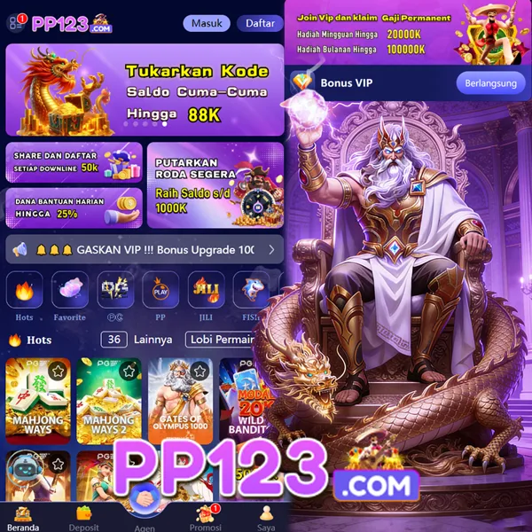 PP123 2026 Slot Gacor RTP Tinggi